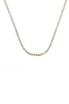 SYDNEY SOIRÉE 2MM TENNIS NECKLACE 42CM GOLD Bevilles Jewellers 