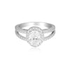 GEORGINI AURORA GLORY RING SILVER Bevilles Jewellers 