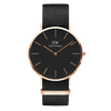 Daniel Wellington Classic 40 Cornwall Rose Gold & Black Watch Watches Daniel Wellington 