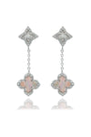 SYDNEY SOIRÉE FAIRWATER MOTHER OF PEARL DROP EARRINGS SILVER Bevilles Jewellers 