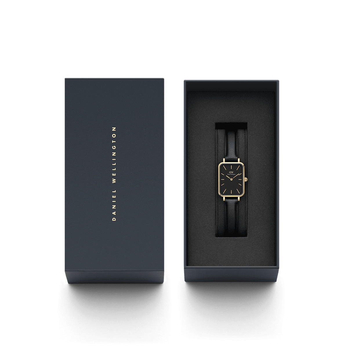 Daniel Wellington Quadro 20X26 Pressed Sheffield Gold & White Watch Watches Daniel Wellington 