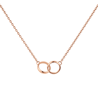 Daniel Wellington Elan Unity Necklace Rose Gold Necklaces Daniel Wellington 