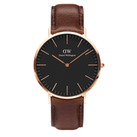 Daniel Wellington Classic 40 Bristol Rose Gold & Black Watch Watches Daniel Wellington 
