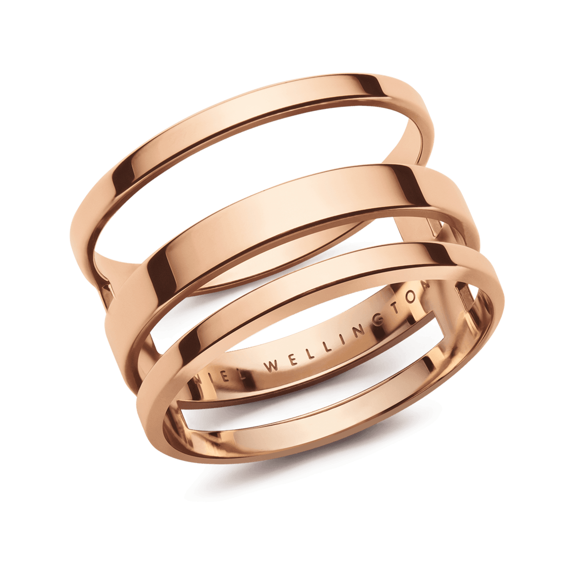 Daniel Wellington Elan Triad Ring Rose Gold Rings Daniel Wellington 