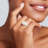 Brilliant Miracle Halo Ring with 1.00ct of Diamonds in 9ct Yellow Gold Rings Bevilles 