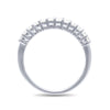 9ct White Gold RIng with 1.00ct of Diamonds Rings Bevilles 