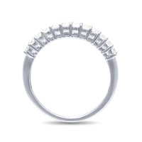 9ct White Gold RIng with 1.00ct of Diamonds Rings Bevilles 
