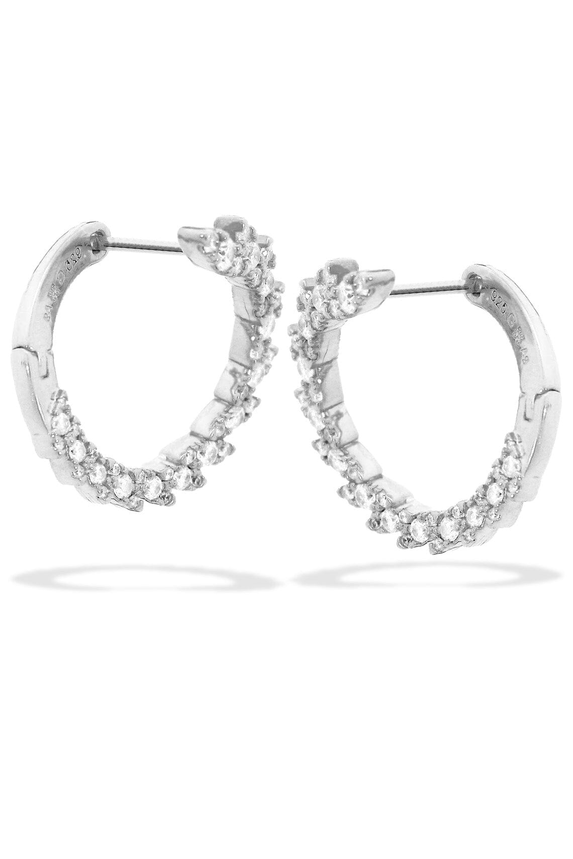 SYDNEY SOIRÉE POINT PIPER EARRINGS SILVER Bevilles Jewellers 