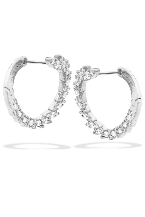 SYDNEY SOIRÉE POINT PIPER EARRINGS SILVER Bevilles Jewellers 