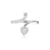SIGNATURE SEALED WITH A KISS RING SILVER - 5 Bevilles Jewellers 