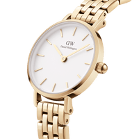 Daniel Wellington Petite 28 5-Link Gold & White Watch Watches Daniel Wellington 
