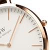 Daniel Wellington Classic 40 Glasgow Rose Gold & White Watch Watches Daniel Wellington 