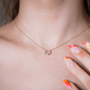GEORGINI NOEL NIGHTS SLICED STONE NECKLACE GOLD Necklaces Georgini 