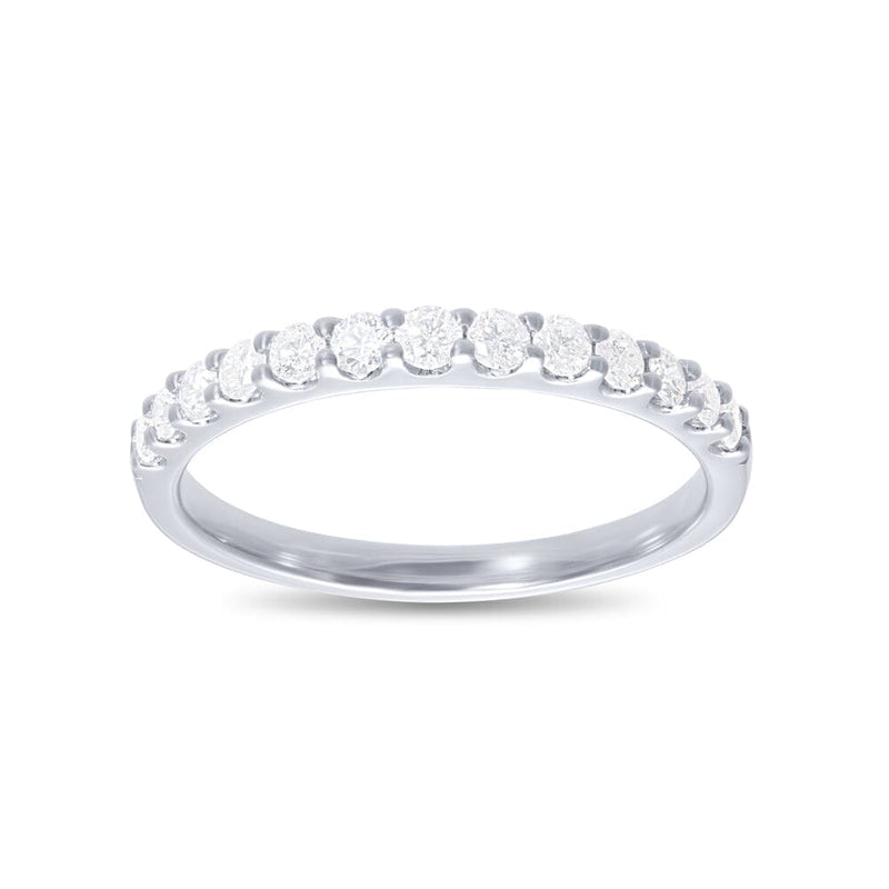 Eternity Ring with 0.40ct of Diamonds in 18ct White Gold Rings Bevilles 