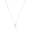 LUXURY LETTERS X INITIAL PENDANT SILVER Pendants Georgini 