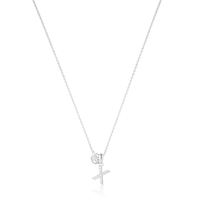 LUXURY LETTERS X INITIAL PENDANT SILVER Pendants Georgini 