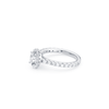 Oval Ring with 1.50ct of Laboratory Grown Diamonds in 9ct White Gold Bevilles 