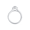 Pear Ring with 1.50ct of Laboratory Grown Diamonds in 9ct White Gold Bevilles 