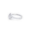 Pear Ring with 1.50ct of Laboratory Grown Diamonds in 9ct White Gold Bevilles 