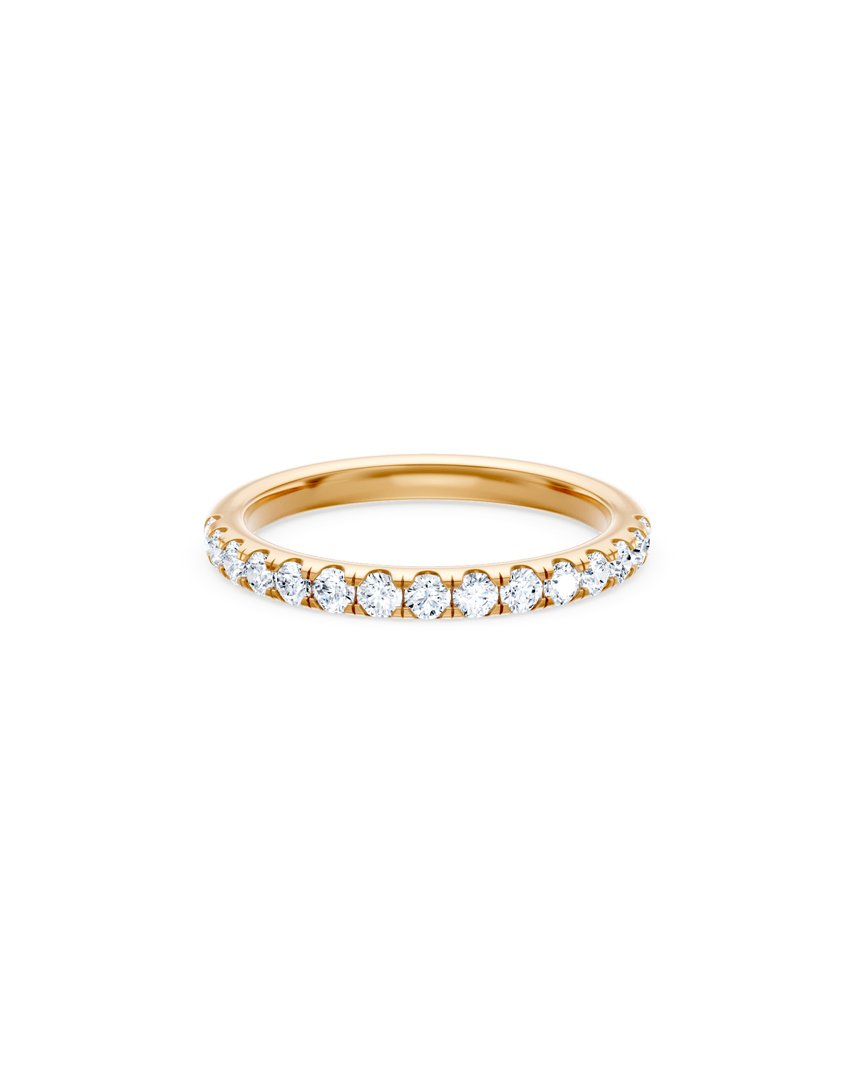 Anniversary Ring with 1/2ct of Laboratory Grown Diamonds in 18kt White Gold Rings Bevilles 