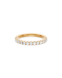 Anniversary Ring with 1/2ct of Laboratory Grown Diamonds in 18kt White Gold Rings Bevilles 