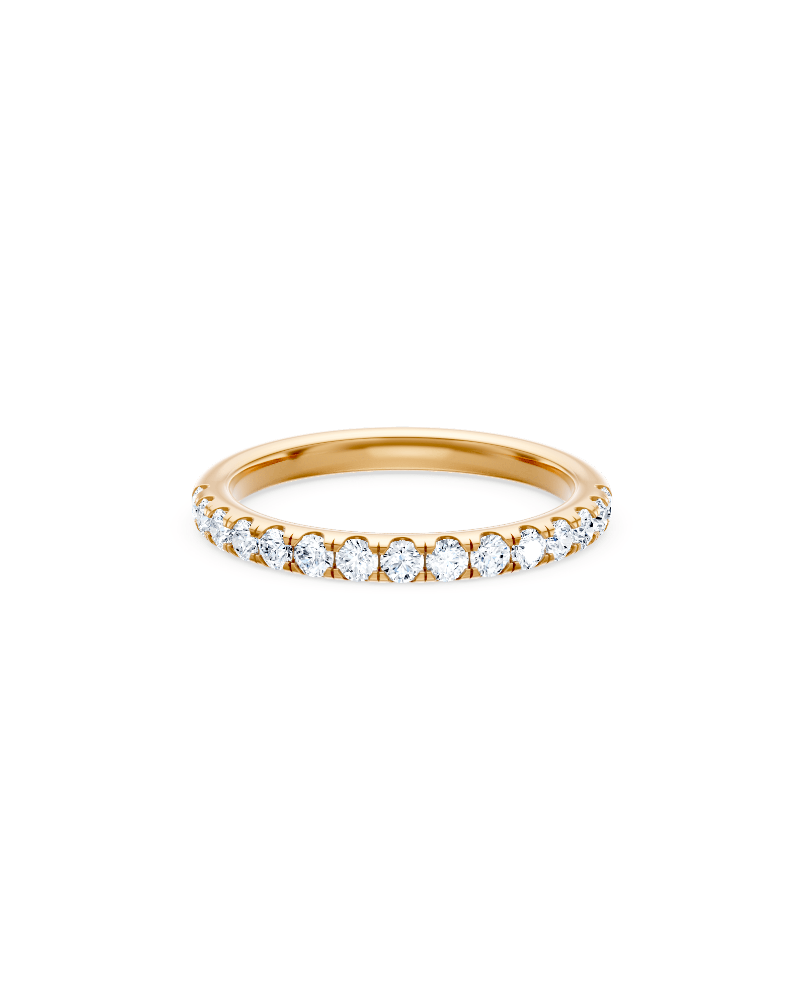 Anniversary Ring with 1/2ct of Laboratory Grown Diamonds in 18kt White Gold Rings Bevilles 