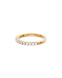 Anniversary Ring with 1/2ct of Laboratory Grown Diamonds in 18kt White Gold Rings Bevilles 