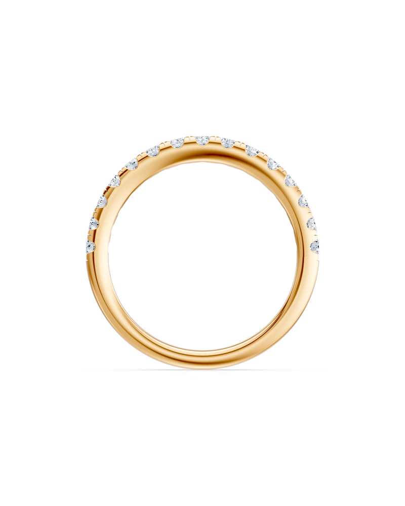 Anniversary Ring with 1/2ct of Laboratory Grown Diamonds in 18kt White Gold Rings Bevilles 