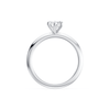 1/2ct Laboratory Grown Diamond Solitaire Ring in 18ct White Gold Bevilles 