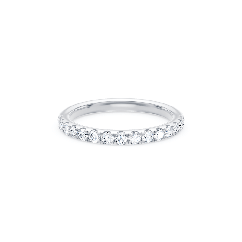 Anniversary Ring with 1/2ct of Laboratory Grown Diamonds in 18ct White Gold Bevilles 
