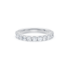 Anniversary Ring with 1.00ct of Laboratory Grown Diamonds in 18ct White Gold Bevilles 