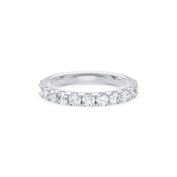 Anniversary Ring with 1.00ct of Laboratory Grown Diamonds in 18ct White Gold Bevilles 