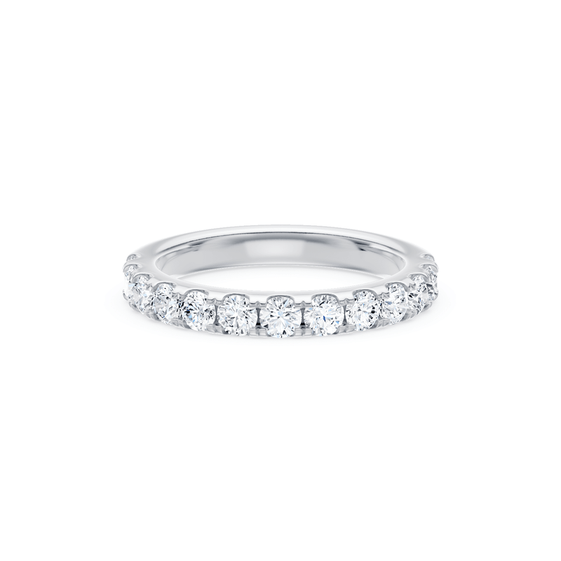 Anniversary Ring with 1.00ct of Laboratory Grown Diamonds in 18ct White Gold Bevilles 