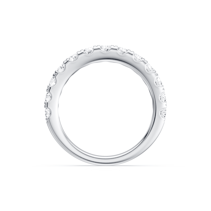 Anniversary Ring with 1.00ct of Laboratory Grown Diamonds in 18ct White Gold Bevilles 
