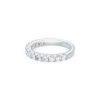 Anniversary Ring with 1.00ct of Laboratory Grown Diamonds in 18ct White Gold Bevilles 