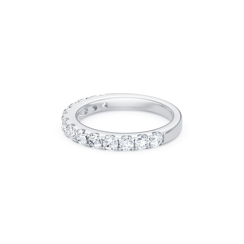Anniversary Ring with 1.00ct of Laboratory Grown Diamonds in 18ct White Gold Bevilles 