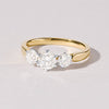 3 Stone Ring with 1.00ct of Laboratory Grown Diamonds in 18ct Yellow Gold Rings Bevilles 