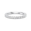 Anniversary Band with 0.62ct of Laboratory Grown Diamonds in 9ct White Gold Rings Bevilles 