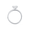 Solitaire Ring with 1.25ct of Laboratory Grown Diamonds in 18ct White Gold Bevilles 