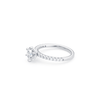 Solitaire Ring with 1.25ct of Laboratory Grown Diamonds in 18ct White Gold Bevilles 