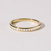 Anniversary Ring with 1/4ct of Laboratory Grown Diamonds in 18ct Yellow Gold Rings Bevilles 