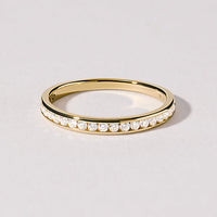 Anniversary Ring with 1/4ct of Laboratory Grown Diamonds in 18ct Yellow Gold Rings Bevilles 