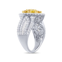 Meera Pear Halo Ring with 2.00ct of Laboratory Grown Diamonds in 9ct White Gold Rings Bevilles 