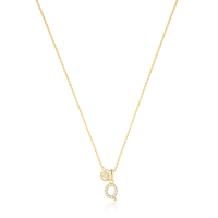 LUXURY LETTERS Q INITIAL PENDANT GOLD Pendants Georgini 