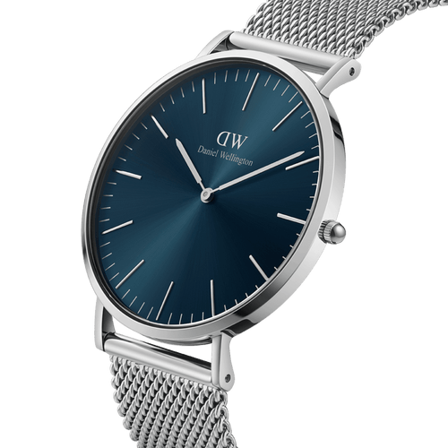 Daniel Wellington Classic 40 Sterling Silver Arctic Watch Watches Daniel Wellington 
