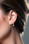 GEORGINI RED CARPET GLOBE EARRINGS GOLD Bevilles Jewellers 