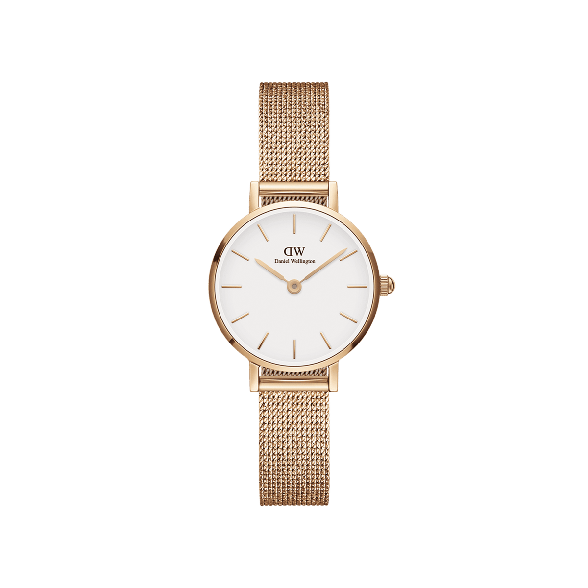 Daniel Wellington Petite 24 Pressed Melrose Rose Gold & White Watch Watches Daniel Wellington 