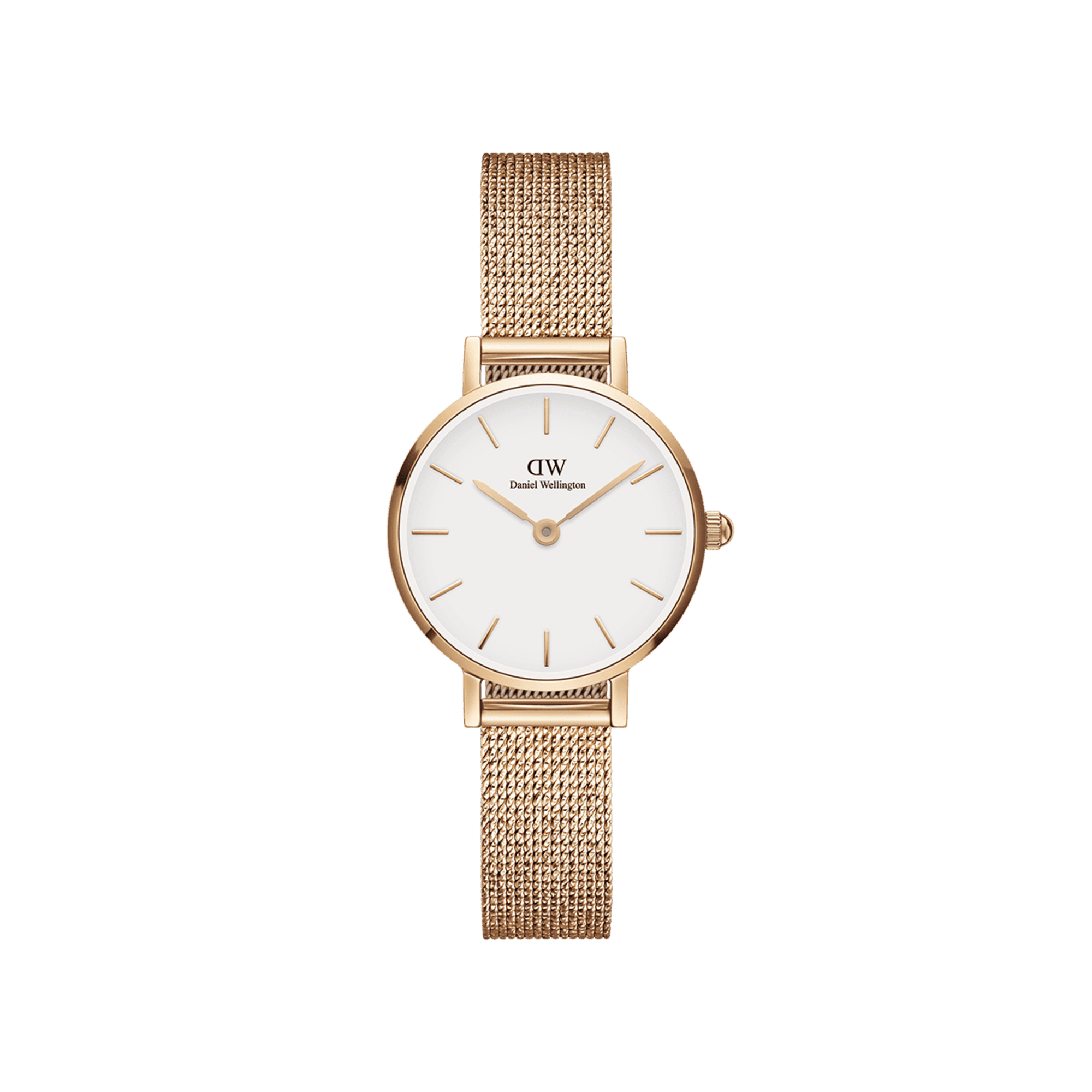 Daniel Wellington Petite 24 Pressed Melrose Rose Gold & White Watch Watches Daniel Wellington 