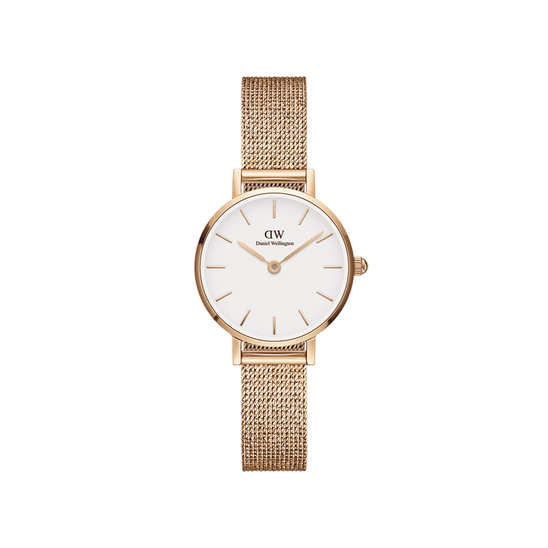Daniel Wellington Petite 24 Pressed Melrose Rose Gold & White Watch Watches Daniel Wellington 