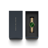Daniel Wellington Petite Emerald 28 Gold & Green Watch Watches Daniel Wellington 